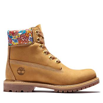 Timberland Női Premium 6 Inch Bakancs Teve